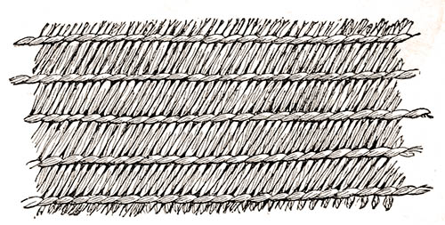 Twined fabric