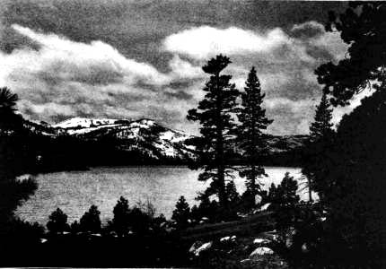 donner party route. Photograph by Lynwood Abbott. DONNER LAKE