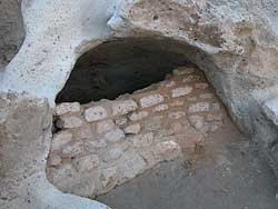Talus wall